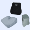 Backrest Delta + Grand Headrest + Seat Cushion Elite – Comfort & Posture Support Combo