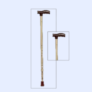 Walking Stick (L Type) L-08 GOLD/SIL/BLK