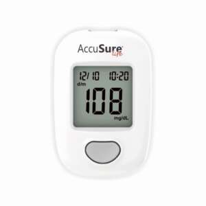AccuSure Life Glucometer with 25 Strips
