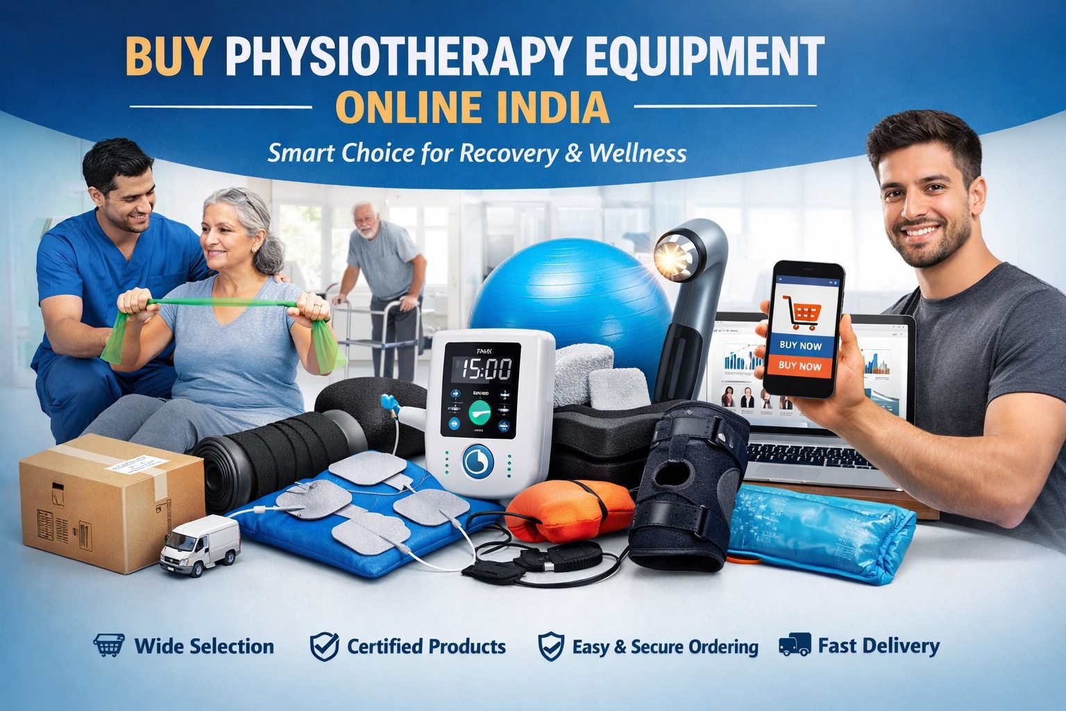 Buy Physiotherapy Equipment Online India – Complete Expert Guide for Smart Buyers