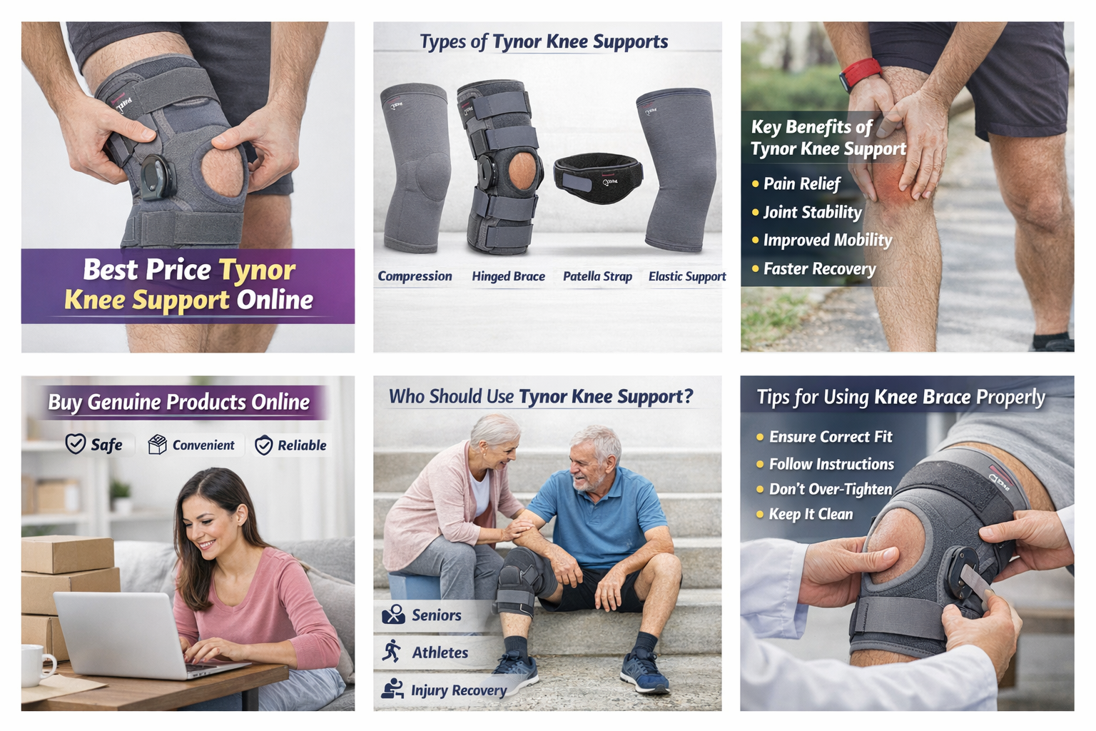 best price Tynor knee support online