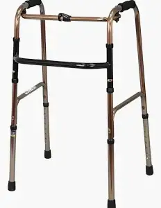 Flamingo Reciprocal Folding Walker Double Bar