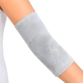 Bamboo Yarn Elbow Support sleeve for pain relief and joint stability
