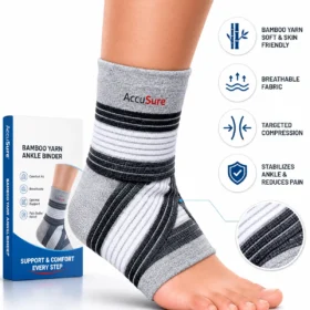 Bamboo Yarn Ankle Binder (A3)