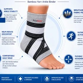 Bamboo Yarn Ankle Binder (A3)